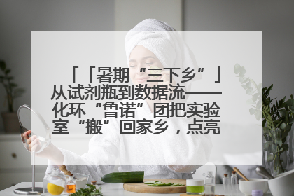 「暑期“三下乡”」从试剂瓶到数据流——化环“鲁诺”团把实验室“搬”回家乡，点亮桑梓求知路