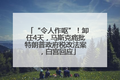 “令人作呕”！卸任4天，马斯克痛批特朗普政府税改法案，白宫回应