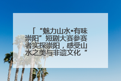 “魅力山水•有味崇阳”短剧大赛参赛者实探崇阳，感受山水之美与非遗文化“提琴戏”魅力