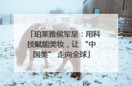珀莱雅侯军呈：用科技赋能美妆，让 “中国美” 走向全球