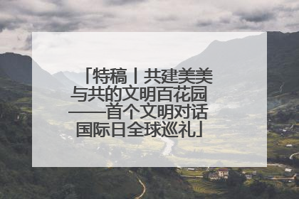 特稿丨共建美美与共的文明百花园——首个文明对话国际日全球巡礼