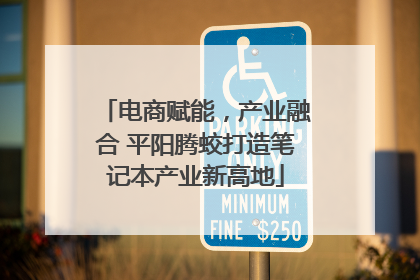 电商赋能，产业融合 平阳腾蛟打造笔记本产业新高地