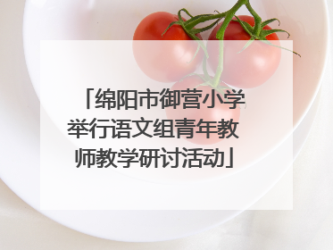 绵阳市御营小学举行语文组青年教师教学研讨活动