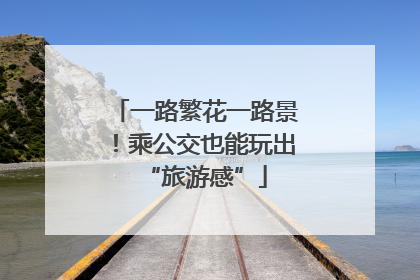 一路繁花一路景！乘公交也能玩出“旅游感”