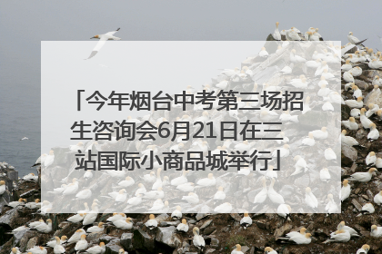 今年烟台中考第三场招生咨询会6月21日在三站国际小商品城举行