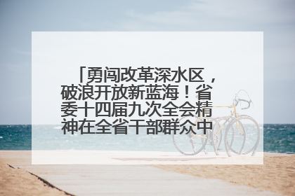 勇闯改革深水区，破浪开放新蓝海！省委十四届九次全会精神在全省干部群众中引发热烈反响