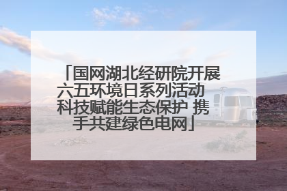 国网湖北经研院开展六五环境日系列活动 科技赋能生态保护 携手共建绿色电网
