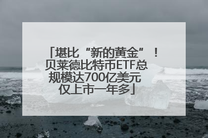 堪比“新的黄金”！贝莱德比特币ETF总规模达700亿美元 仅上市一年多
