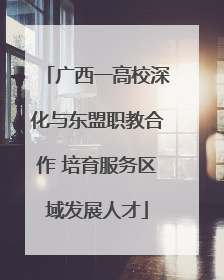 广西一高校深化与东盟职教合作 培育服务区域发展人才