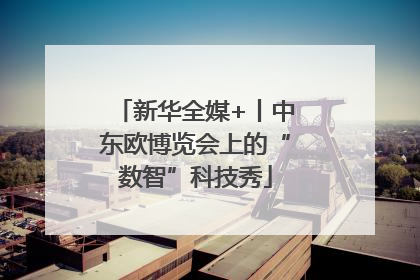 新华全媒+丨中东欧博览会上的“数智”科技秀