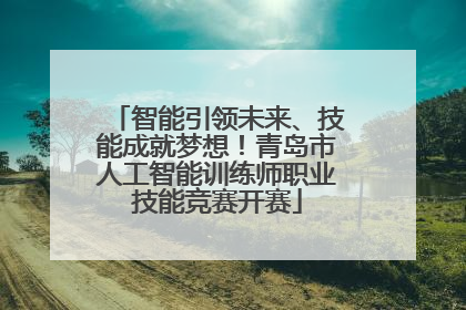 智能引领未来、技能成就梦想！青岛市人工智能训练师职业技能竞赛开赛