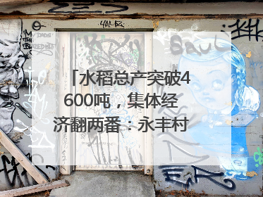 水稻总产突破4600吨，集体经济翻两番：永丰村的三年蜕变｜您牵挂的四川