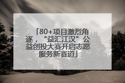 80+项目激烈角逐，“益汇江汉”公益创投大赛开启志愿服务新赛道